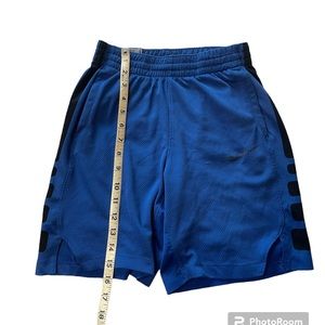 Nike dry fit blue boys medium shorts.